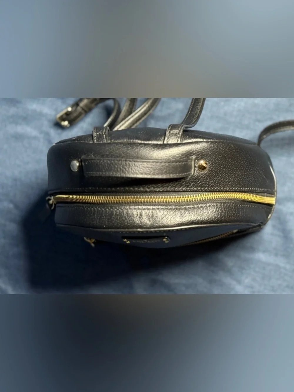 Kate Spade New York Grove Street Sammi Black Leather mini backpack